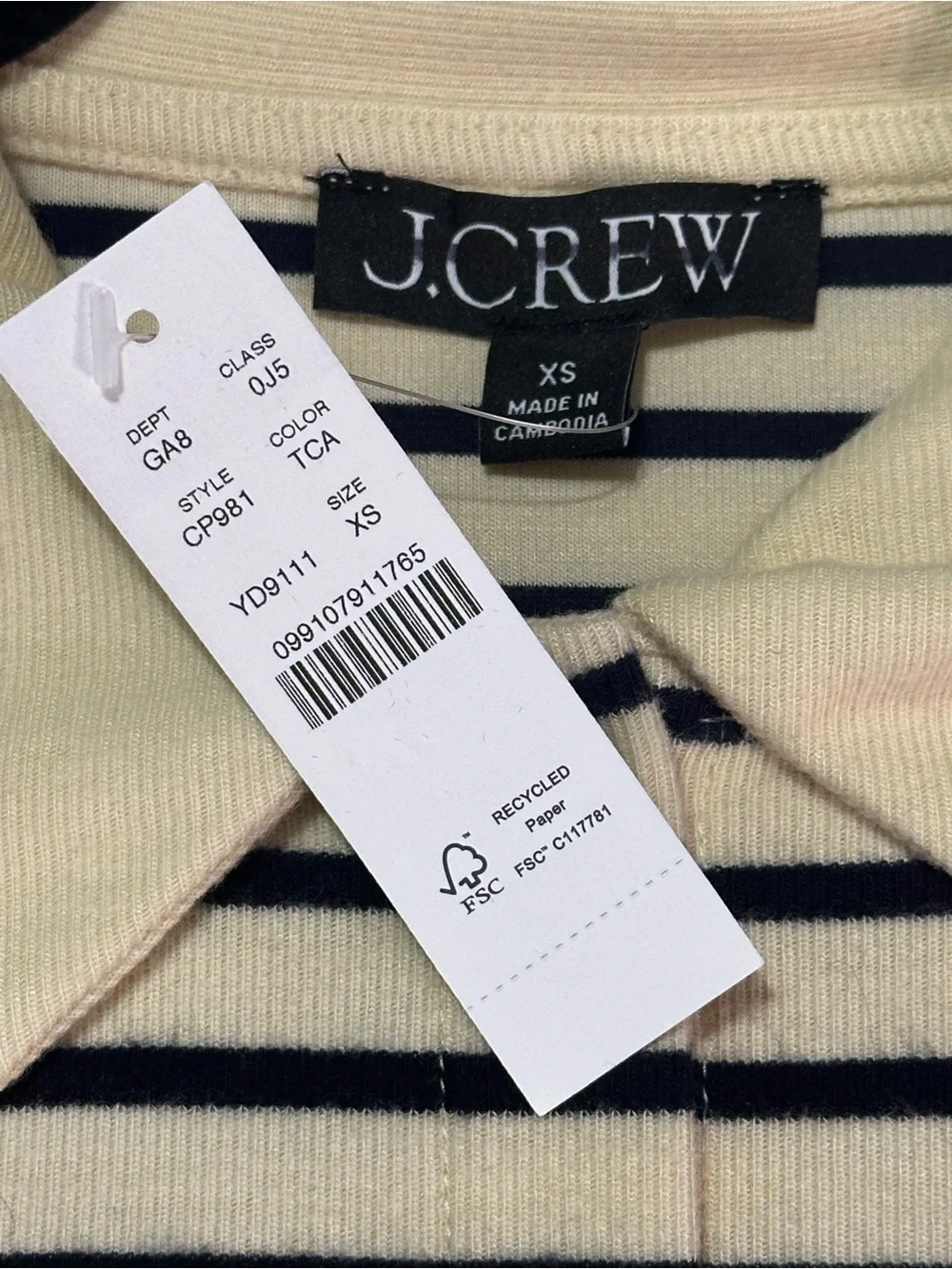 J. Crew new tags